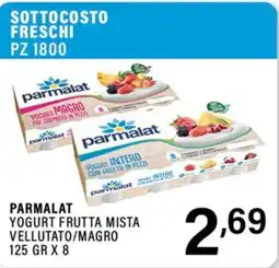 Gecop Parmalat Yogurt frutta mista vellutato/magro offerta