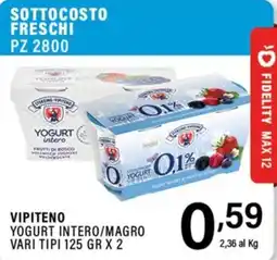 Gecop Vipiteno Yogurt Intero/Magro offerta
