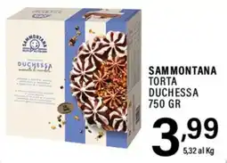 Gecop Sammontana torta Duchessa offerta