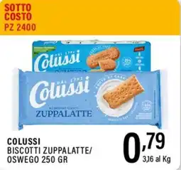 Gecop Colussi biscotti zuppalatte offerta