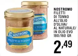 Gecop Nostromo filetti di tonno offerta