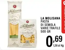 Gecop La Molisana pasta di semola varie trafile offerta