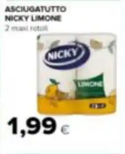 Tigre Amico Asciugatutto Nicky Limone offerta