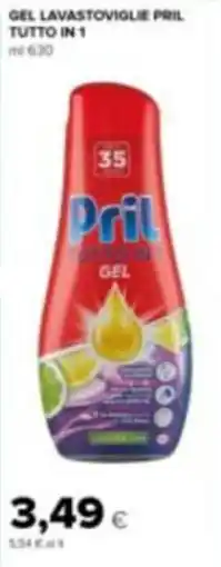 Tigre Amico Gel lavastoviglie Pril tutto in 1 offerta