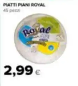 Tigre Amico Piatti piani royal offerta
