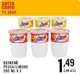 Gecop Estathe pesca/limone offerta