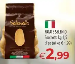 MerSi Supermercati Patate Selenio offerta
