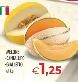 MerSi Supermercati Melone cantalupo gialletto offerta