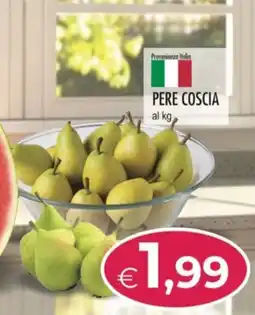 MerSi Supermercati Pere Coscia offerta