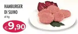 MerSi Supermercati Hamburger di suino offerta
