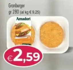 MerSi Supermercati Amadori Granburger offerta