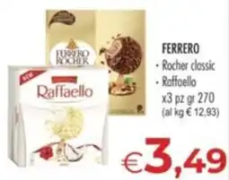 MerSi Supermercati Ferrero Raffaello offerta