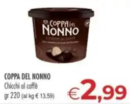 MerSi Supermercati Coppa del Nonno Chicchi al caffè offerta