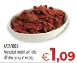 MerSi Supermercati Katafood Pomodori secchi sott'olio offerta