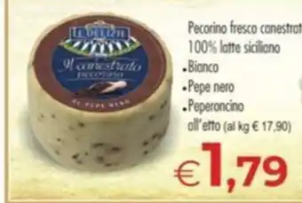 MerSi Supermercati Il canestrato pecorino offerta