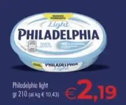 MerSi Supermercati Philadelphia light offerta