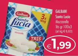 MerSi Supermercati Galbani Santa Lucia Mozzarella offerta