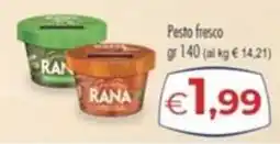 MerSi Supermercati Pesto fresco RANA offerta
