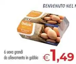 MerSi Supermercati Delizie uova grandi offerta