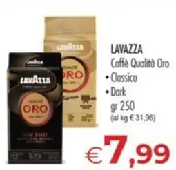MerSi Supermercati Lavazza Caffè Qualità Oro Classico offerta