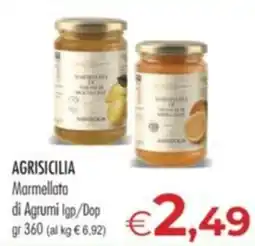 MerSi Supermercati Marmellata di Agrumi Igp/Dop offerta