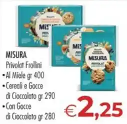 MerSi Supermercati Misura Privolat Frollini offerta