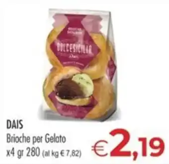 Brioche per Gelato DAIS