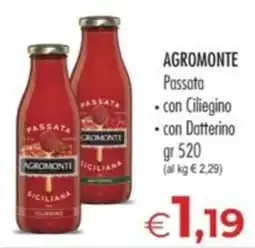 MerSi Supermercati Passata Agromonte offerta