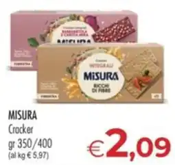 MerSi Supermercati Misura Cracker offerta