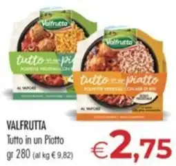 MerSi Supermercati Valfrutta Tutto in un Piatto offerta