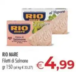 MerSi Supermercati Rio Mare Filetti di Salmone offerta