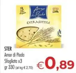 MerSi Supermercati Amor di Piada Sfogliata offerta