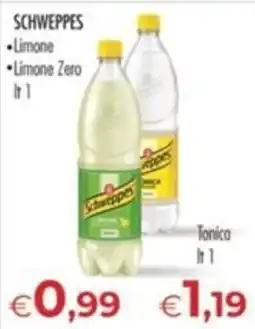 MerSi Supermercati Schweppes Limone offerta
