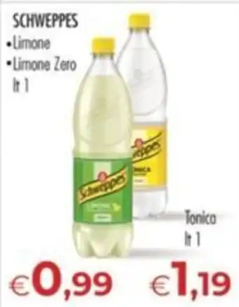 MerSi Supermercati Schweppes Limone offerta