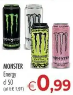 MerSi Supermercati Monster Energy offerta