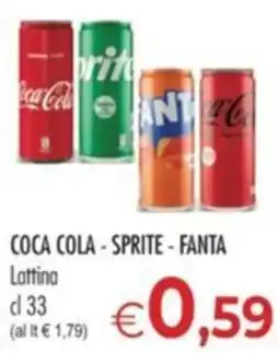 MerSi Supermercati Coca Cola - Sprite - Fanta offerta