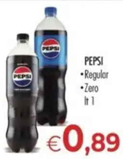 MerSi Supermercati Pepsi Regular Zero offerta