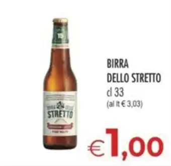MerSi Supermercati Birra Dello Stretto offerta