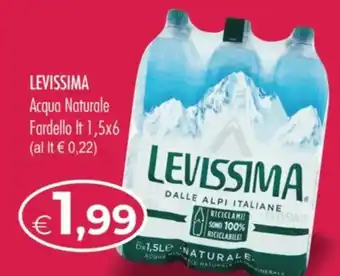 Acqua Naturale Levissima