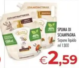 MerSi Supermercati Spuma di sciampagna offerta