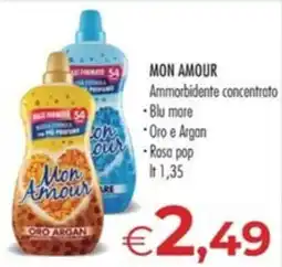 MerSi Supermercati Mon Amour Ammorbidente concentrato offerta