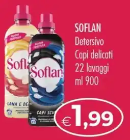 MerSi Supermercati Soflan Detersivo Capi delicati offerta