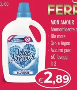 MerSi Supermercati Mon Amour Ammorbidente offerta