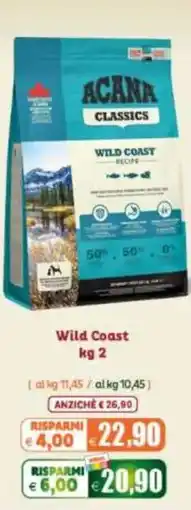 Elite Acana Classics Wild Coast offerta