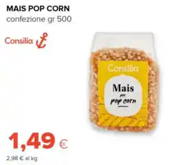 Oasi Mais per popcorn Consilia offerta