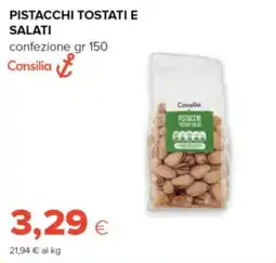 Oasi Pistacchi tostati e salati Consilia offerta