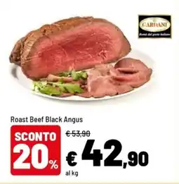 Iper La Grande Roast Beef Black Angus offerta