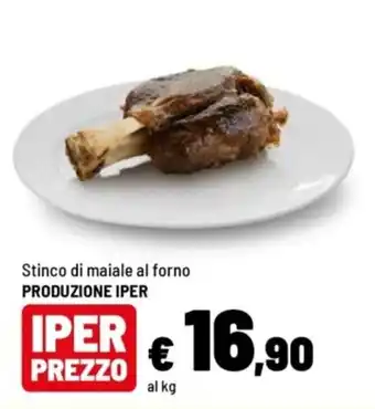 Stinco di maiale al forno produzione iper