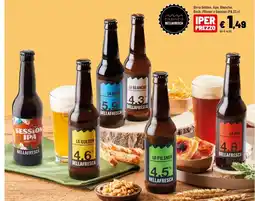 Iper La Grande Birra Golden, Apa, Blanche, Bock, Pilsner o Session offerta