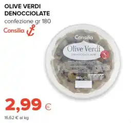Oasi Olive Verdi Denocciolate Consilia offerta